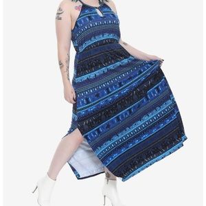 Hot Topic Disney Hercules Hades maxi dress NEW never worn
